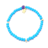 Pink/Blue Four Bracelet Bundle