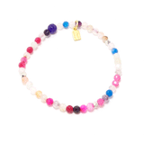 Pink/Blue Four Bracelet Bundle