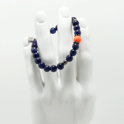 Splash of Orange Men's Bracelet