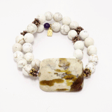 Frisk White Dual Wrap Bracelet