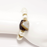 Cool Glass Pearl Bracelet