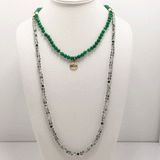 Emerald Green Believe Necklace