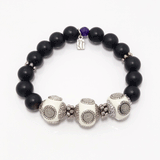 Black and White Tibetan Bracelet