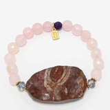 Tiger Eye Buddha Bracelet Set