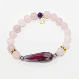 Rhinestone Love Bracelet Set