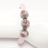 Pink on Pink Tibetan Bracelet