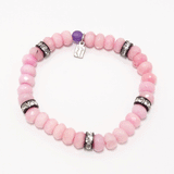 Rose Rondelle Bracelet