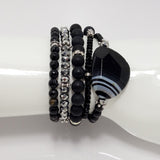 Black Out Wrap Bracelet