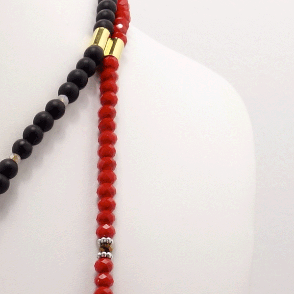 Real Love Red Beaded Necklace