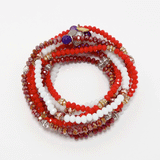 Valentine's Day Wrap Bracelet Set