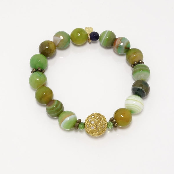 Green Love Bracelet Set