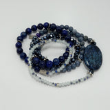 Denim Friendly Wrap Bracelet