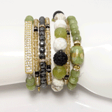 Green Envy Five Bracelet Bundle