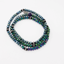 Leprechaun Crystal Wrap Bracelet