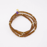 Golden Crystal Bracelet Set