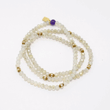 Golden Crystal Bracelet Set