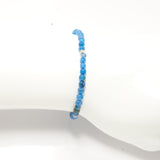 Multi Royal Blue/Silver Beaded Bracelet