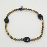 Natural Jasper Stone Ankle Bracelet