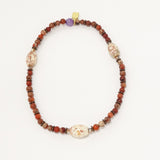 Fire Agate Ankle Bracelet